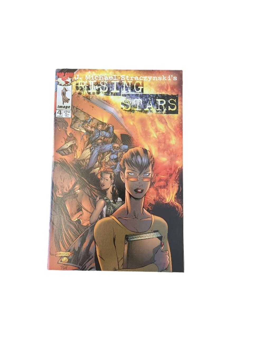 Image Rising Stars #4 2000 Comic Book Collector Bagged Boarded